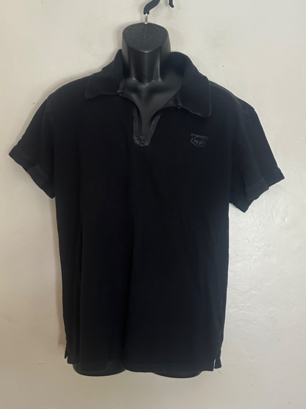 Nasty Pig Black Polo Shirt with Subtle Logo - Picture 4 of 9